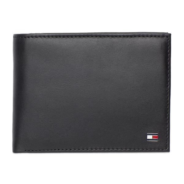 Tommy Hilfiger Eton Card And Coin Pocket Wallet Black