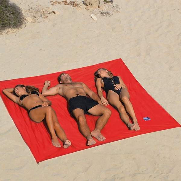 Beach Towel Xxl Acapulco Red