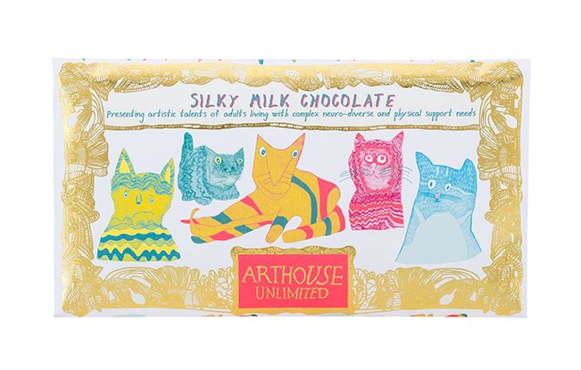 ARTHOUSE Unlimited Miaow for Now Silky Milk Chocolate