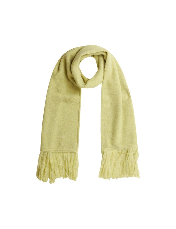 Mads Norgaard Winter Soft Alana Scarf - Lime 