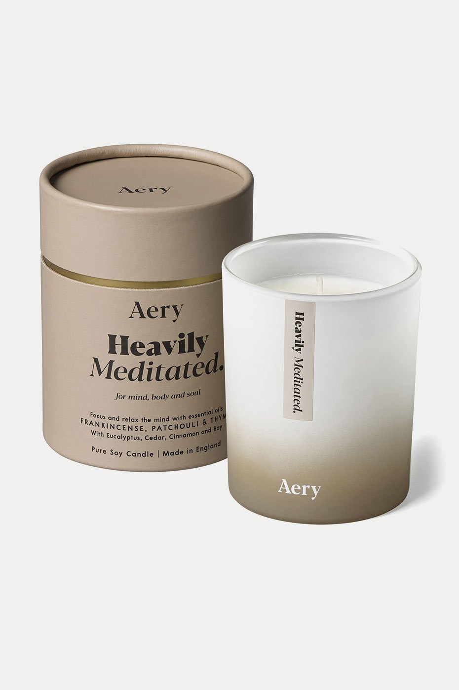 Heavily Meditated Scented Candle