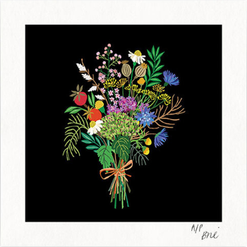 Wild Posy Limited Edition Giclee Art Print