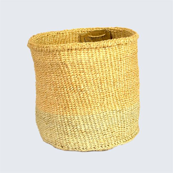 Kenyan Sisal Basket Ginger & Garlic No 124