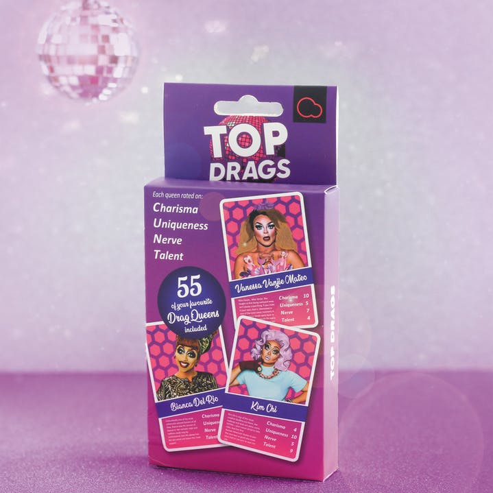 &Quirky Top Drags Card Game