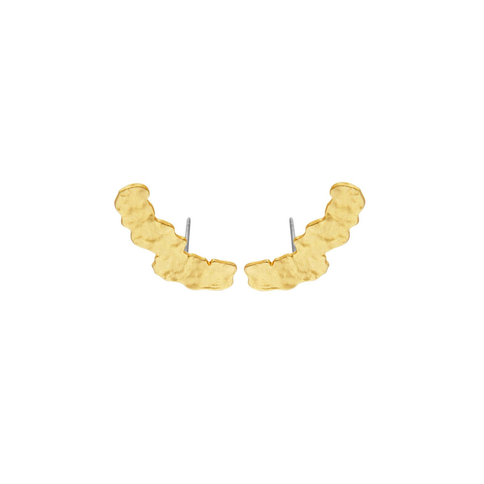 Dansk Smykkekunst Amelia Crawler Earrings - Gold Plating 