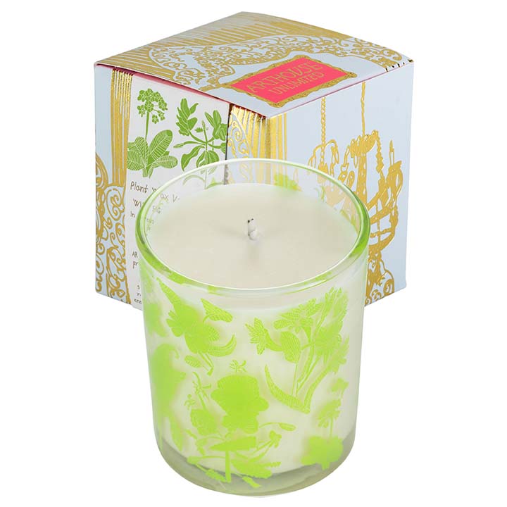 Laura's Floral Wild Fig & Grape Scented Candle