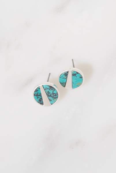 Lilac Rose Orla Turquoise Earrings