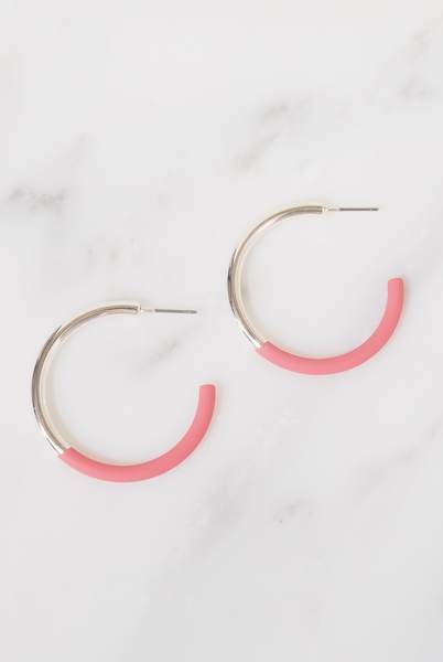 Lilac Rose Carla Pink Earrings