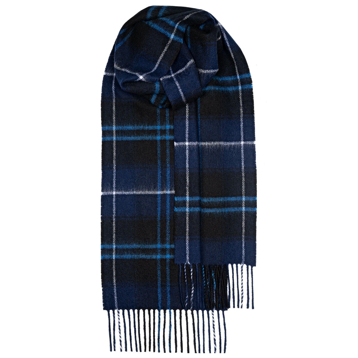 Lochcarron Patriot Modern Tartan Lambswool Scarf