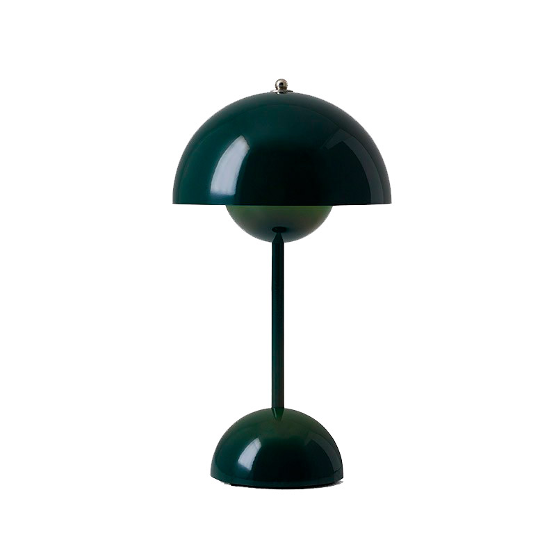 &Tradition Flowerpot VP9 Portable Lamp - Dark Green