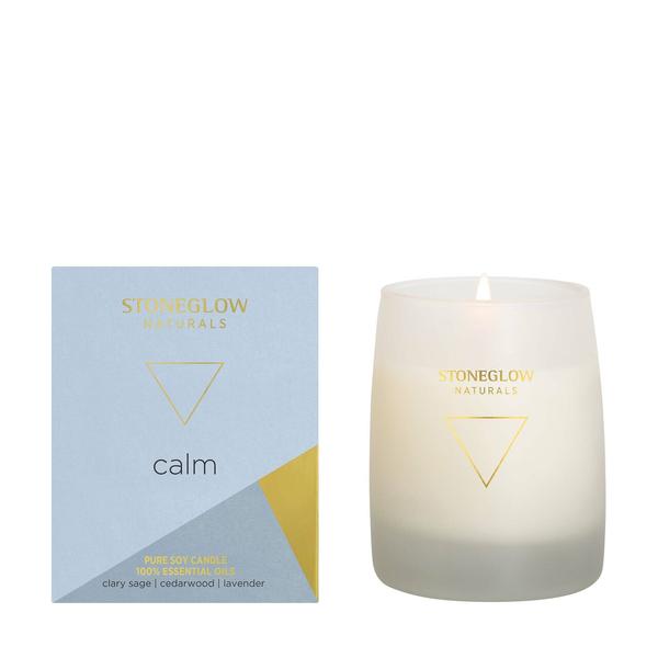 Naturals Calm Clary Sage Cedarwood Lavender Scented Candle