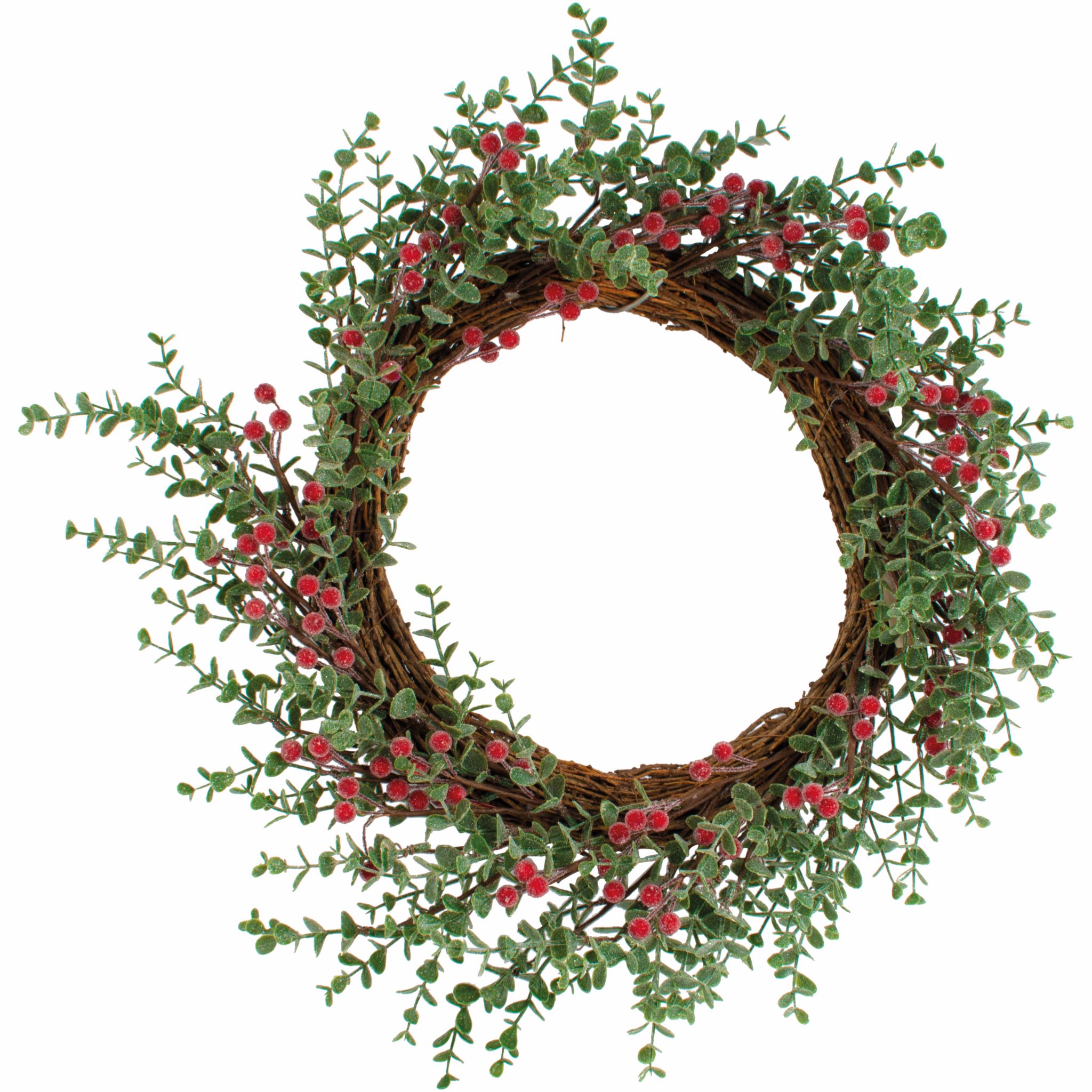 Grand Illusions Frosted Winter Berry Wreath 