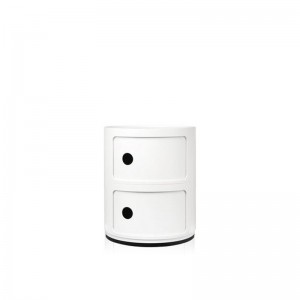 Kartell Componibili 2 Door Container - White