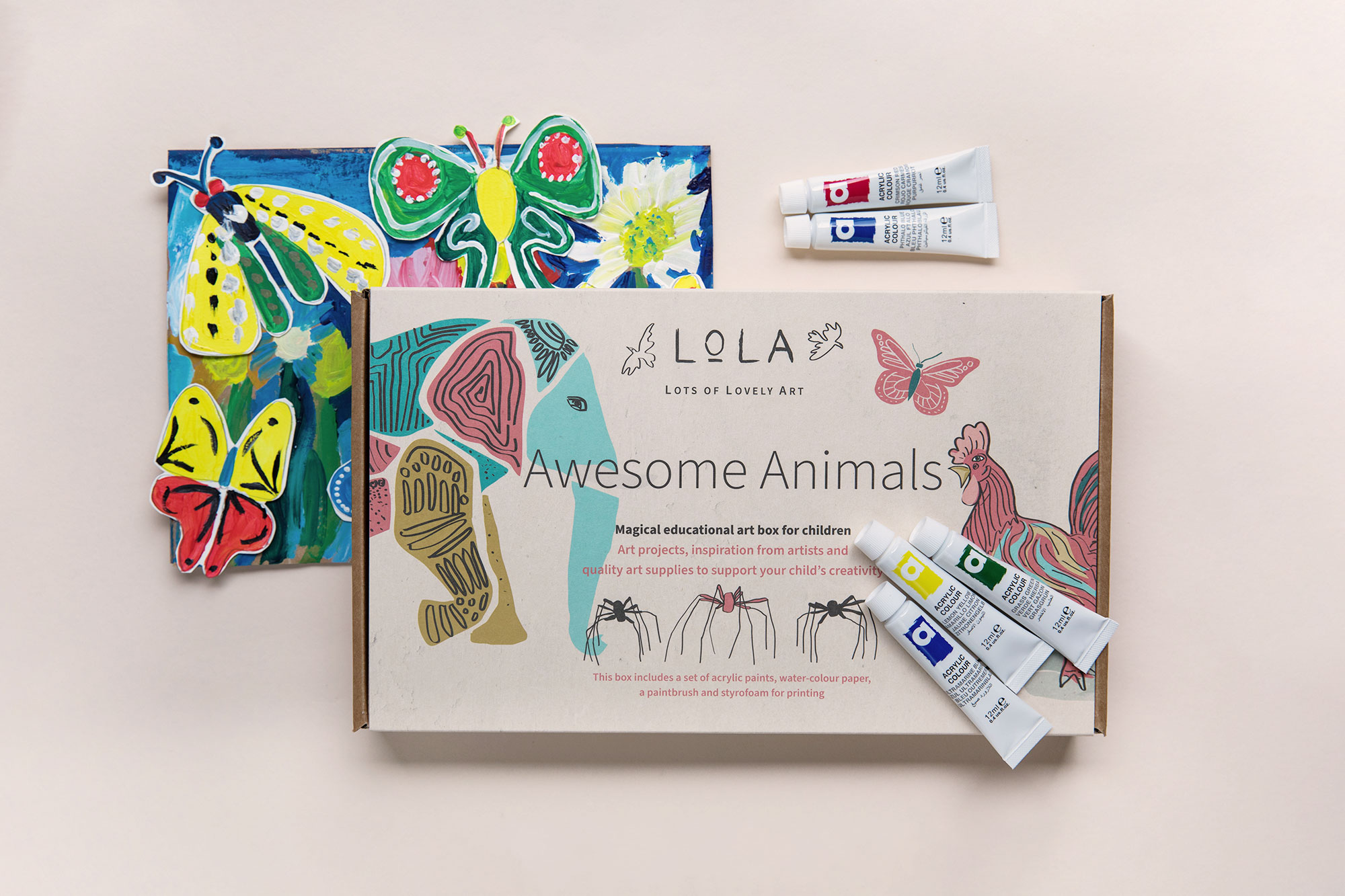 LoLA - Lots of Lovely Art Awesome Animals Art Box