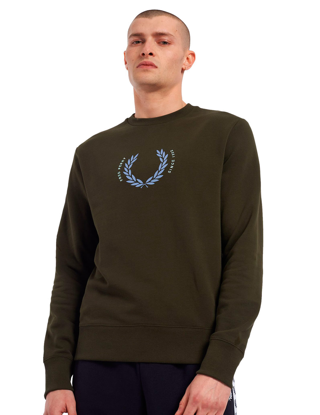 Sudadera Laurel Wreath Sweatshirt Verde