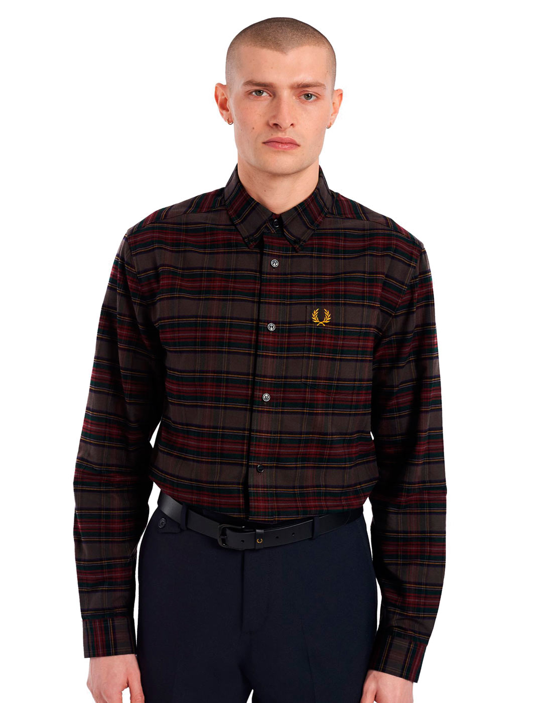 Tartan Tartan Shirt Gray