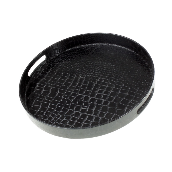 &Quirky Black Snake Look Tray