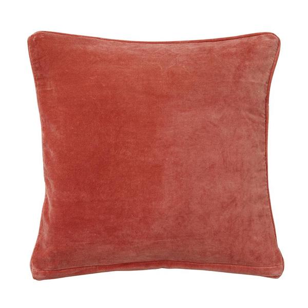 Velvet Cushion Terracotta 50 X 50cm