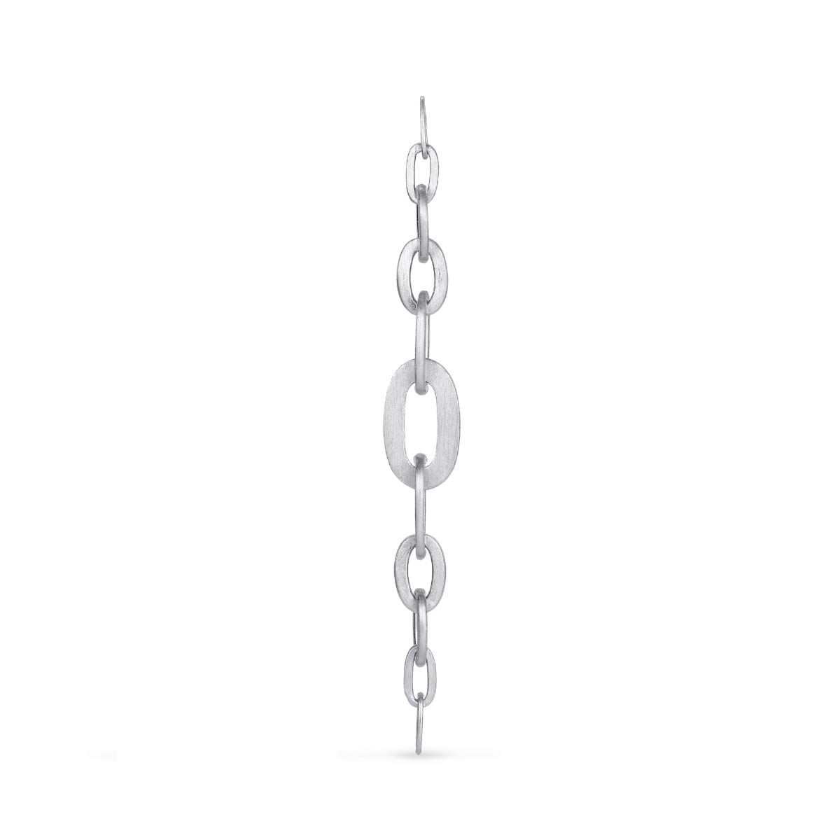 JANE KOENIG Row Chain Earring Silver