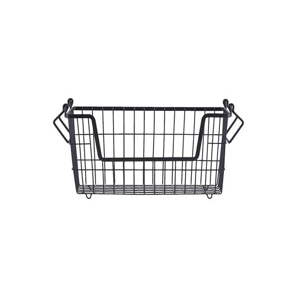 Small Taw Black Wire Storage Basket