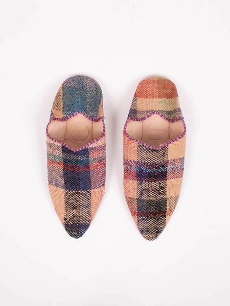 Moroccan Boujad Pointed Babouche Slippers Agafay