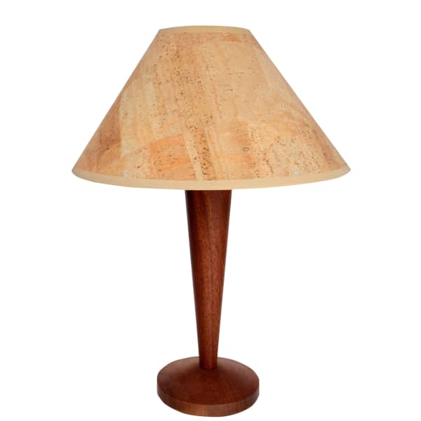 Claire Cartwright Sunset 12" Cork Lampshade - Lamp Fitting