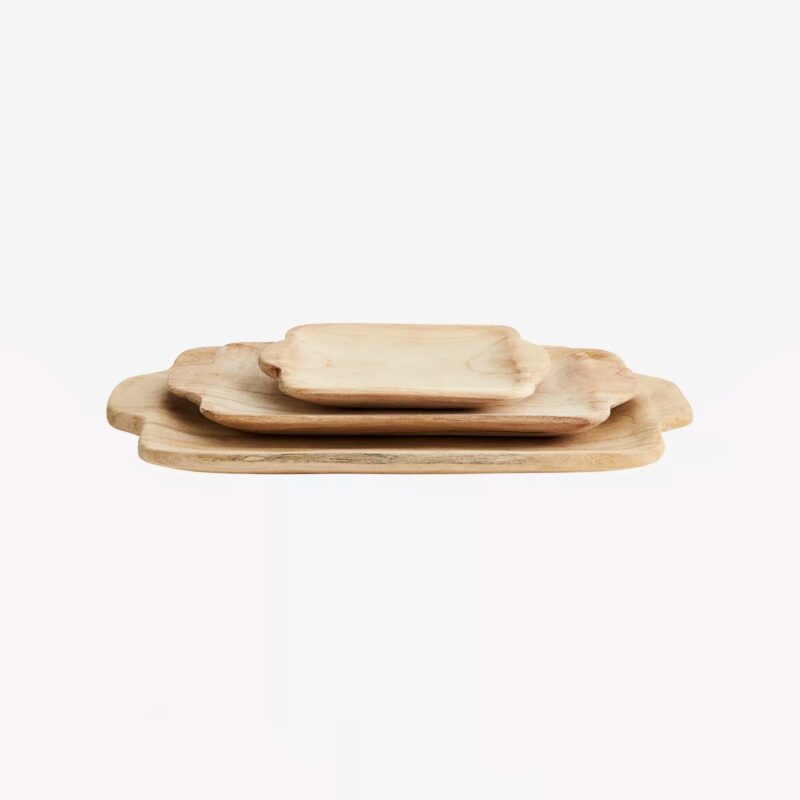 Small wooden tray