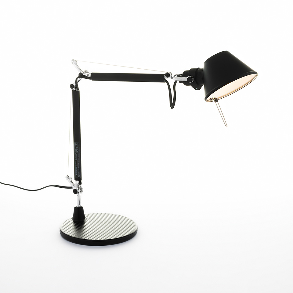 artemide Tolomeo Micro Table Lamp E14 Black