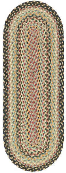 The Braided Rug Company Table Runner In Misty Blue