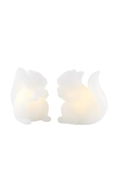 Sirius White Candle Effect LED Squirrel
