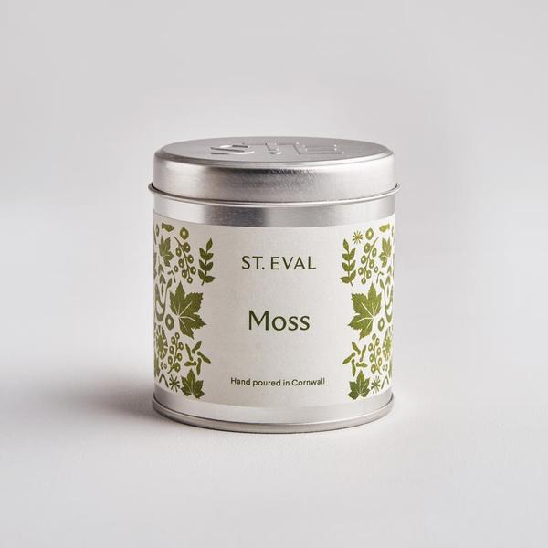 St Eval Candle Company Moss Candle Tin