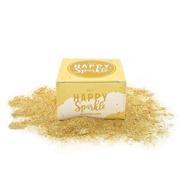 Happy Sparkle Glitter Gold