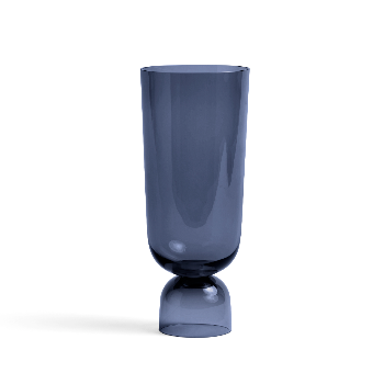 HAY Large Navy Bottoms Up Vase
