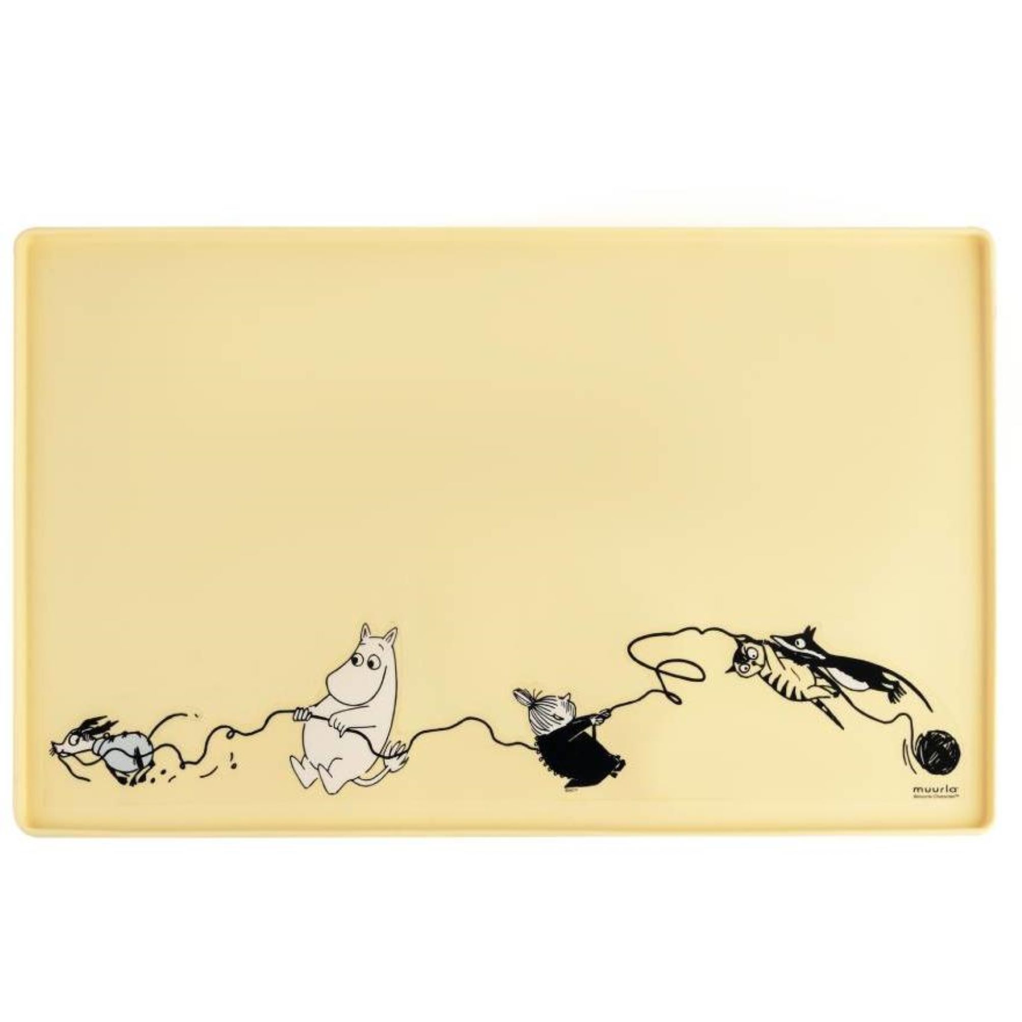 Muurla Moomin For Pets Yellow Place Mat 48cm x 30cm