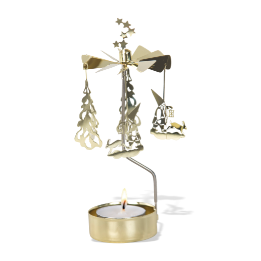 Pluto Produkter Rotary Candle Holder Winterland Gold