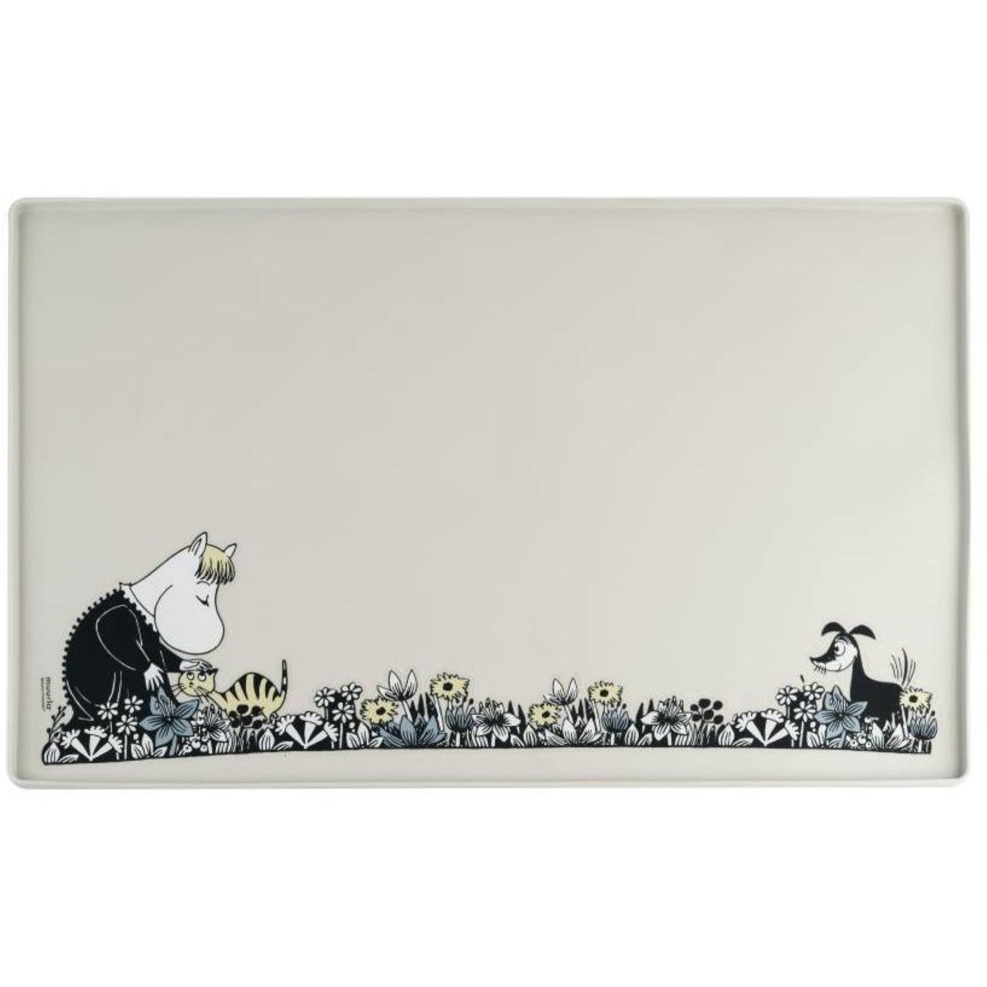 Moomin For Pets Grey Large Place Mat 60cm x 40cm