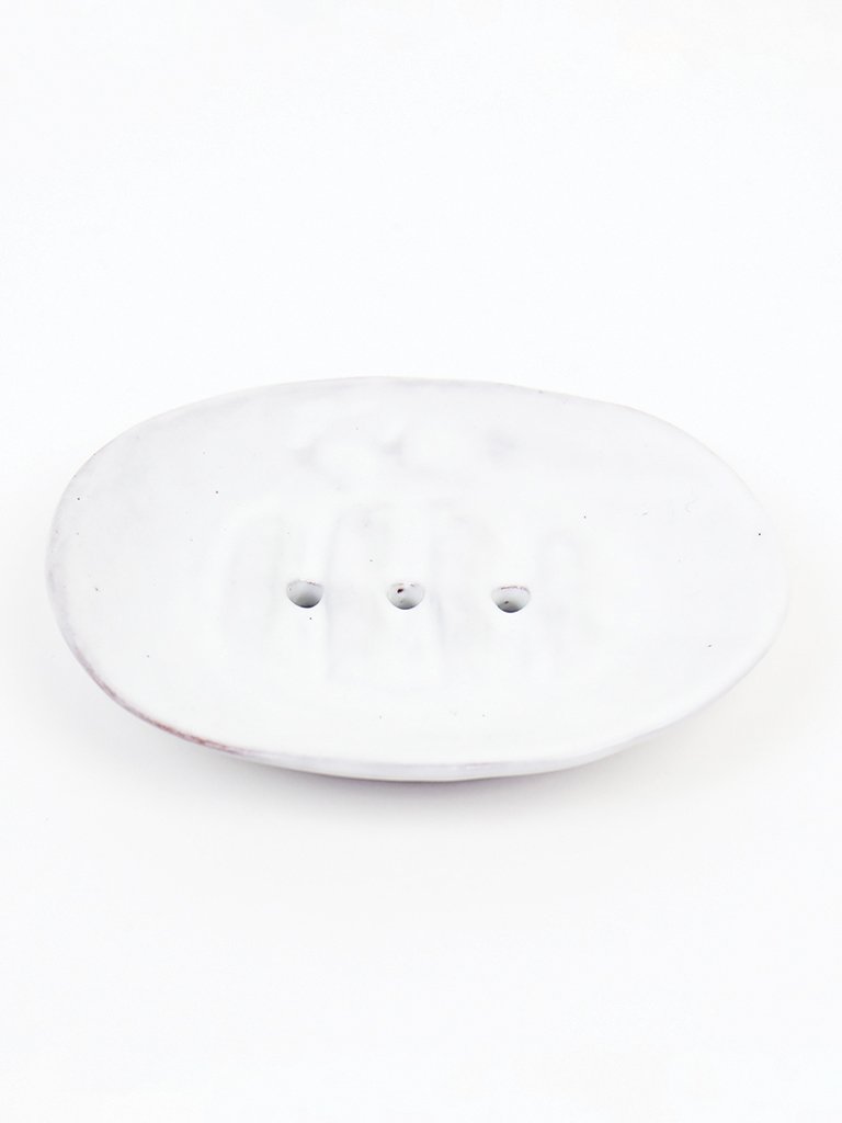 Selma Soap Dish In White