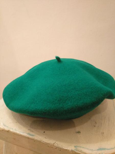 Elosegui Green Wool Beret