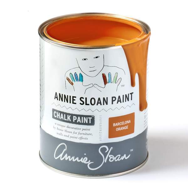 Annie Sloan Barcelona Orange Chalk Paint 1 Litre Pot