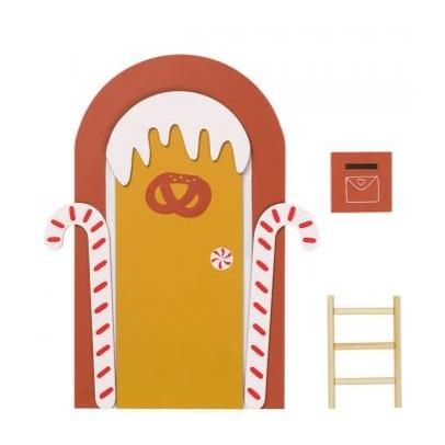 Entrance door to the Ginger Bread elf world