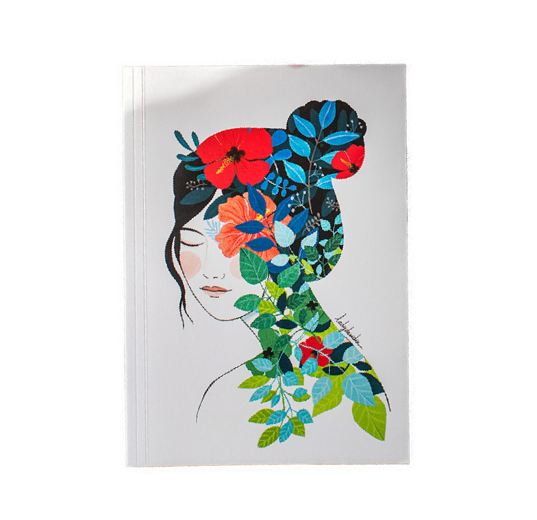Cuquiland Cuaderno Lady Desidia - Blossom (Liso A5)