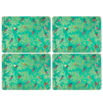 Pimpernel Sara Miller Chelsea Green Birds Placemats (set of 4)