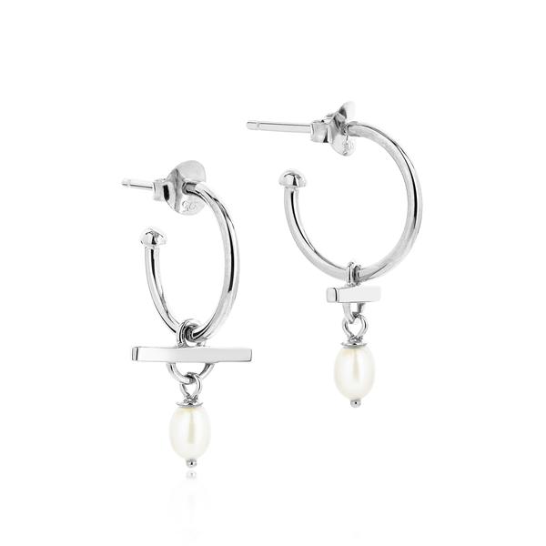 Chakara Balance Hoop Earrings