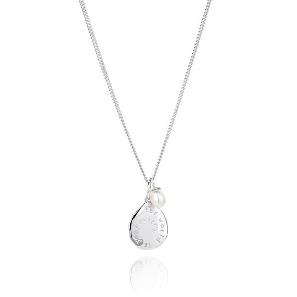 The World Is Your Oyster Micro Necklace