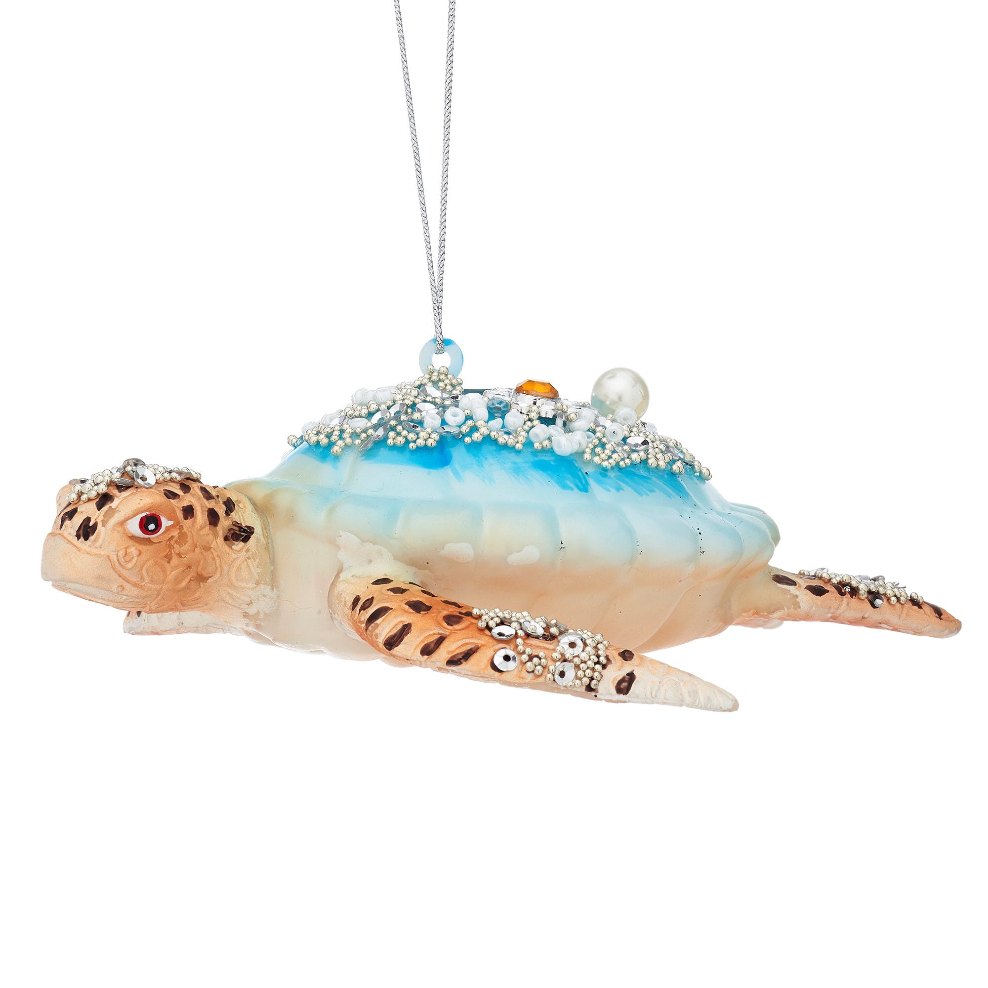 Sass & Belle  Sparkly Christmas Turtle Bauble