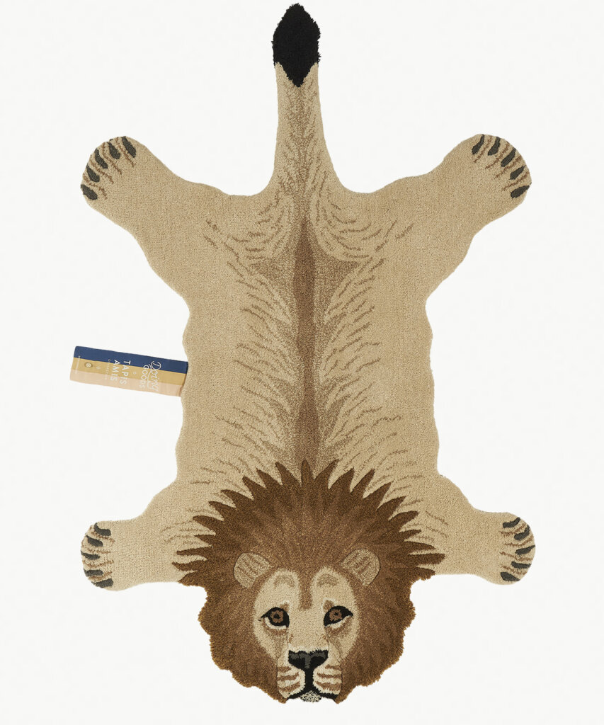 Doing Goods Huge Moody Lion Rug XL, 254x160 2 cm
