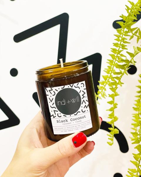 Our Lovely Goods Indi Will X Black Coconut Candle