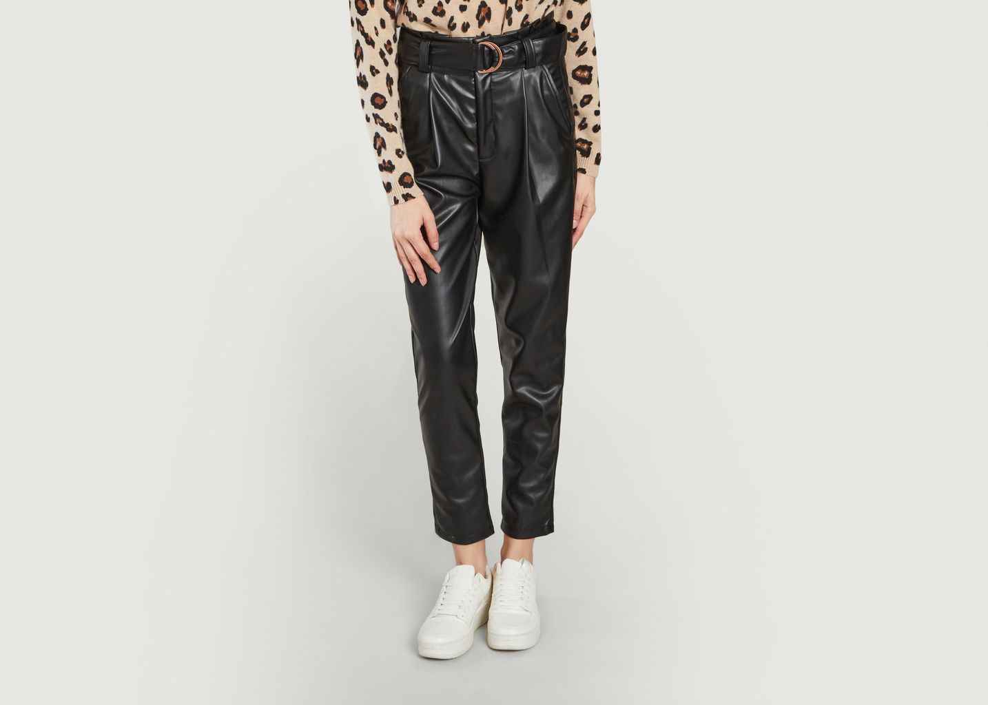 Ava Rock Imitation Leather Trousers