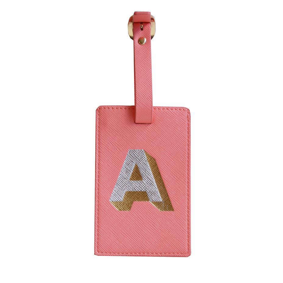 Bombay Duck Letter Press Luggage Tag
