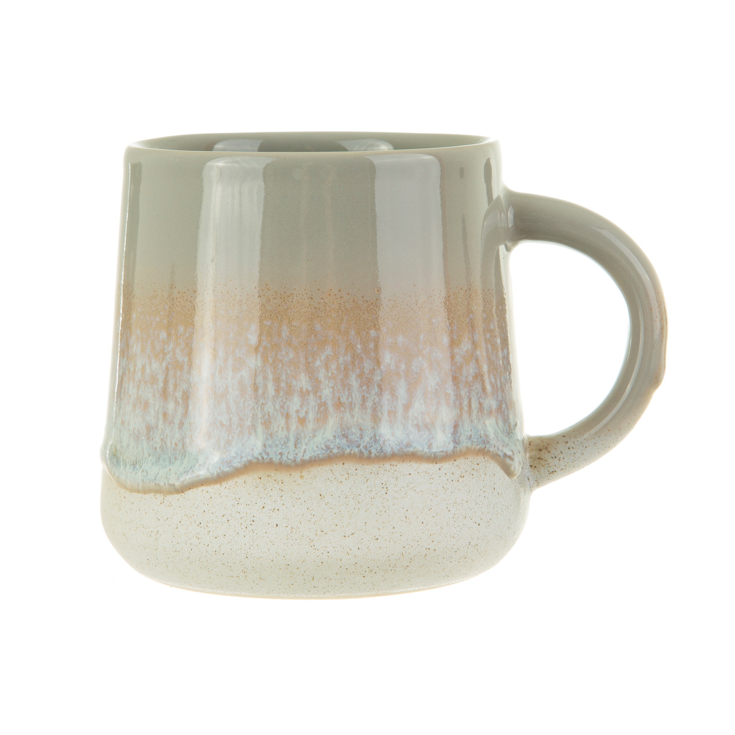 Sass & Belle  Grey Dip Glazed Stoneware Mug